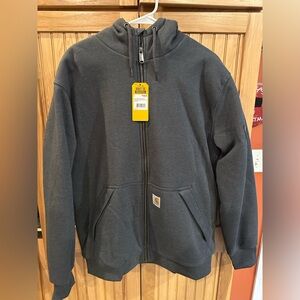Men’s Carhartt size large relax, fit Sherpa lined hoodie